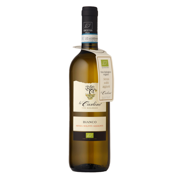 vino bianco senza solfiti