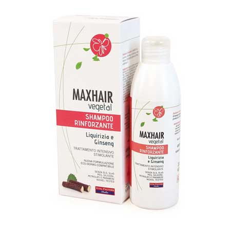 maxhair veg shampoo rinforzante