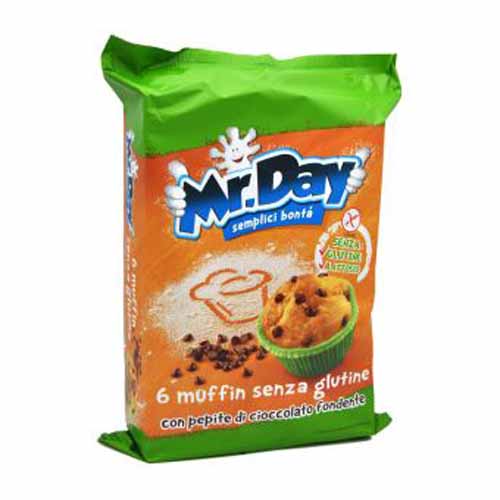 mr. day muffin cioccolato senza glutine