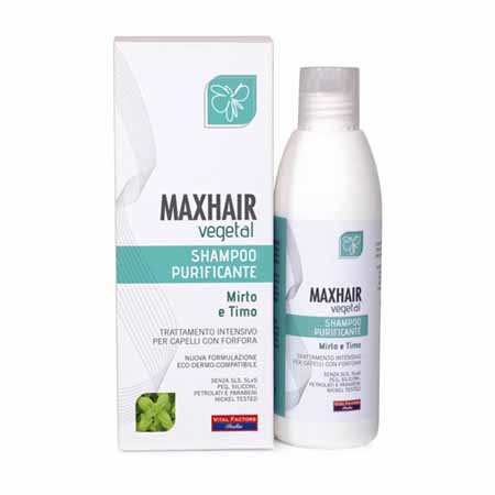 MaxHair Veg. Shampoo Purificante