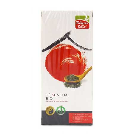 tè verde sencha in filtri