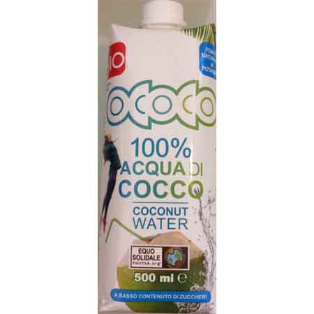 acqua di cocco 500 ml. ococo