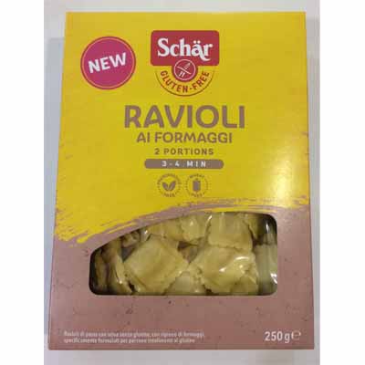 ravioli ai formaggi senza glutine