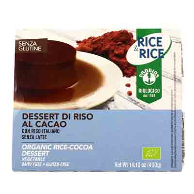 dessert di riso al cacao