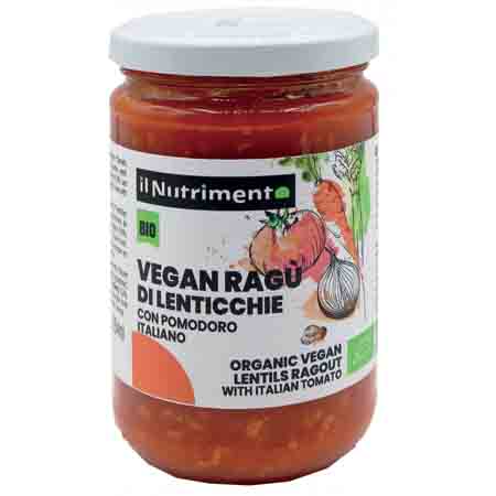 vegan ragù di lenticchie