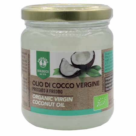olio di cocco vergine 200 ml.