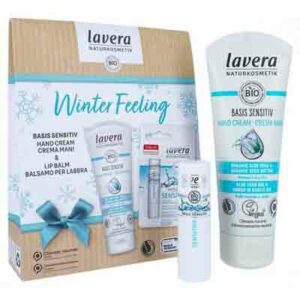 Set Regalo Winter Feeling: basis sensitiv crema mani & balsamo per labbra